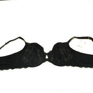 Savage X Fenty 46D Sheer Lace Plunge Unlined Under